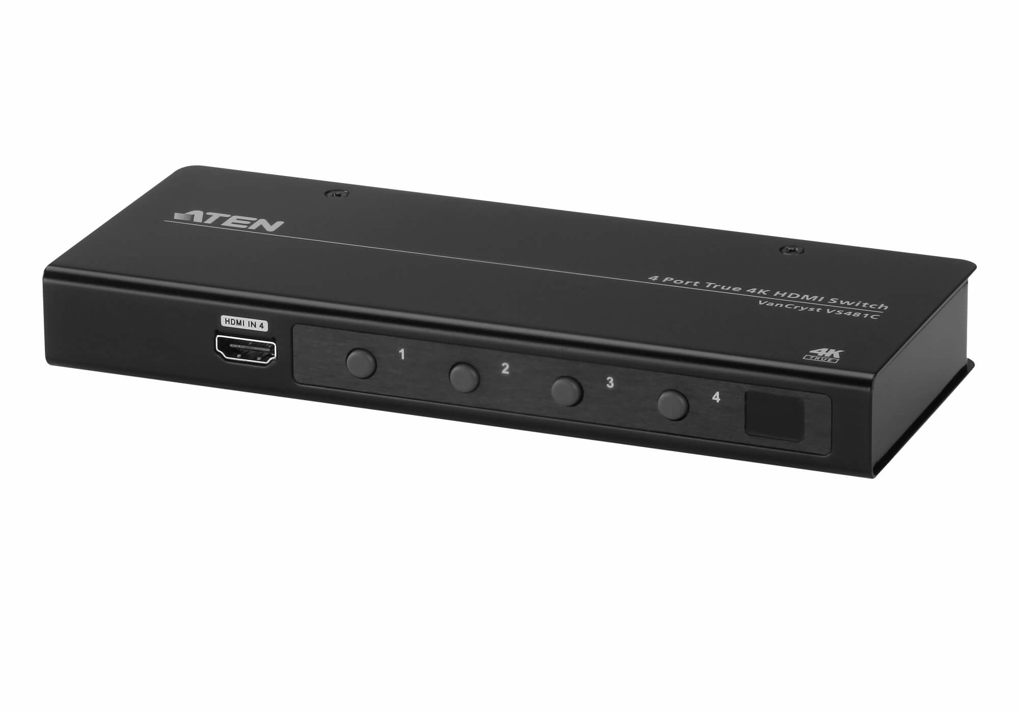 ATEN 4 PORT TRUE 4K HDMI SWITCH — ATEN