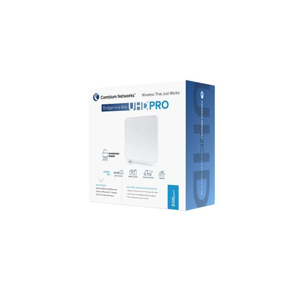 Cambium ePMP 5 GHz Wireless Bridge in a Box UHD PRO — Cambium Networks