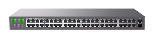 Grandstream GWN7706 48 Port Gigabit Unmanaged Network Switch with 2 SFP — Grandstream Networks
