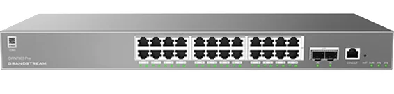 Grandstream GWN7803 Pro Enterprise Layer 2+ Managed Network Switch, 24 x GigE, 2 x SFP+ — Grandstream Networks