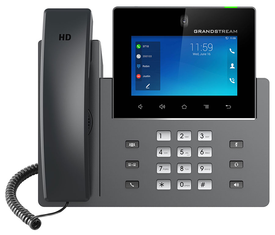 Grandstream GXV3450 5 inch Smart Touchscreen Android Video Phone with Wi-Fi Connectivity — Grandstream Networks