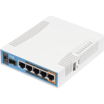 MikroTik hAP 802.11ac High Power Wireless 5 Port Gigabit Router — MikroTik