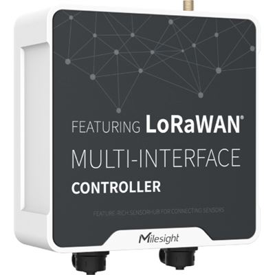 Milesight UC502-EA AU915/AS923 LoraWan IoT Controller with External Antenna Connectors and GPIO/AI/RS232/RS485/SDI12 — Milesight IoT
