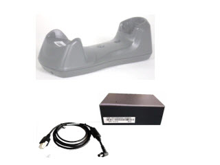 ZEBRA SINGLE-SLOT CHARGE ONLY CRADLE W/PS — ZEBRA