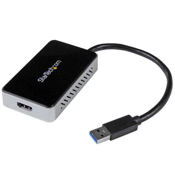 StarTech.com USB 3 to HDMI Adapter w/ 1-Port USB Hub — StarTech.com
