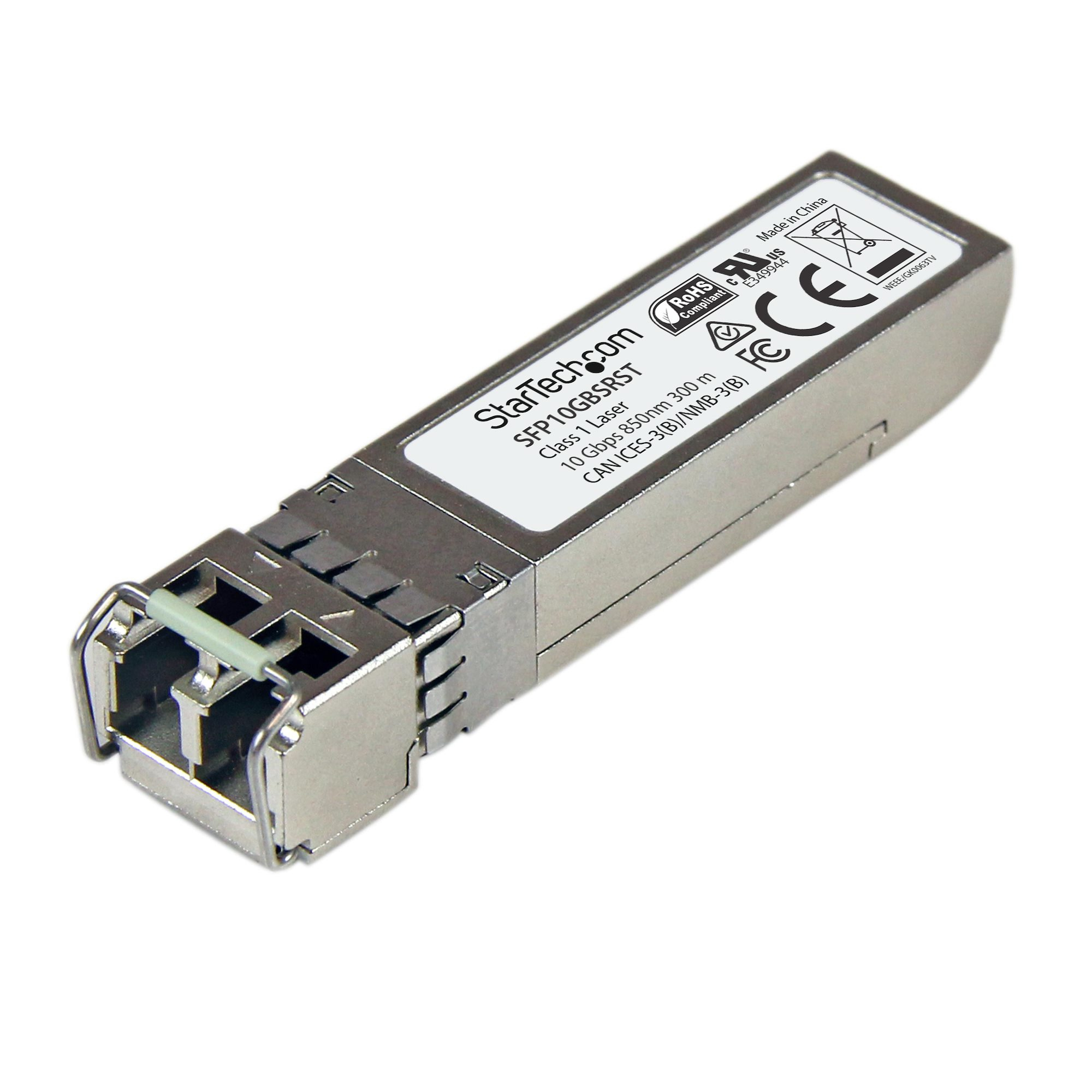 StarTech.com MSA Compliant 10GBase-SR SFP+ - MM 300m — StarTech.com