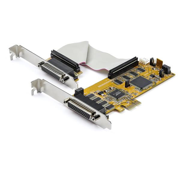 StarTech.com Serial Card - 8-Port PCIe - Low Profile — StarTech.com