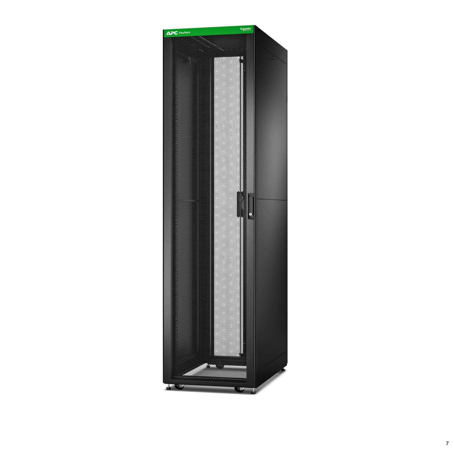 APC Easy Rack 600mm/48U/1000mm with Roof Sid — APC