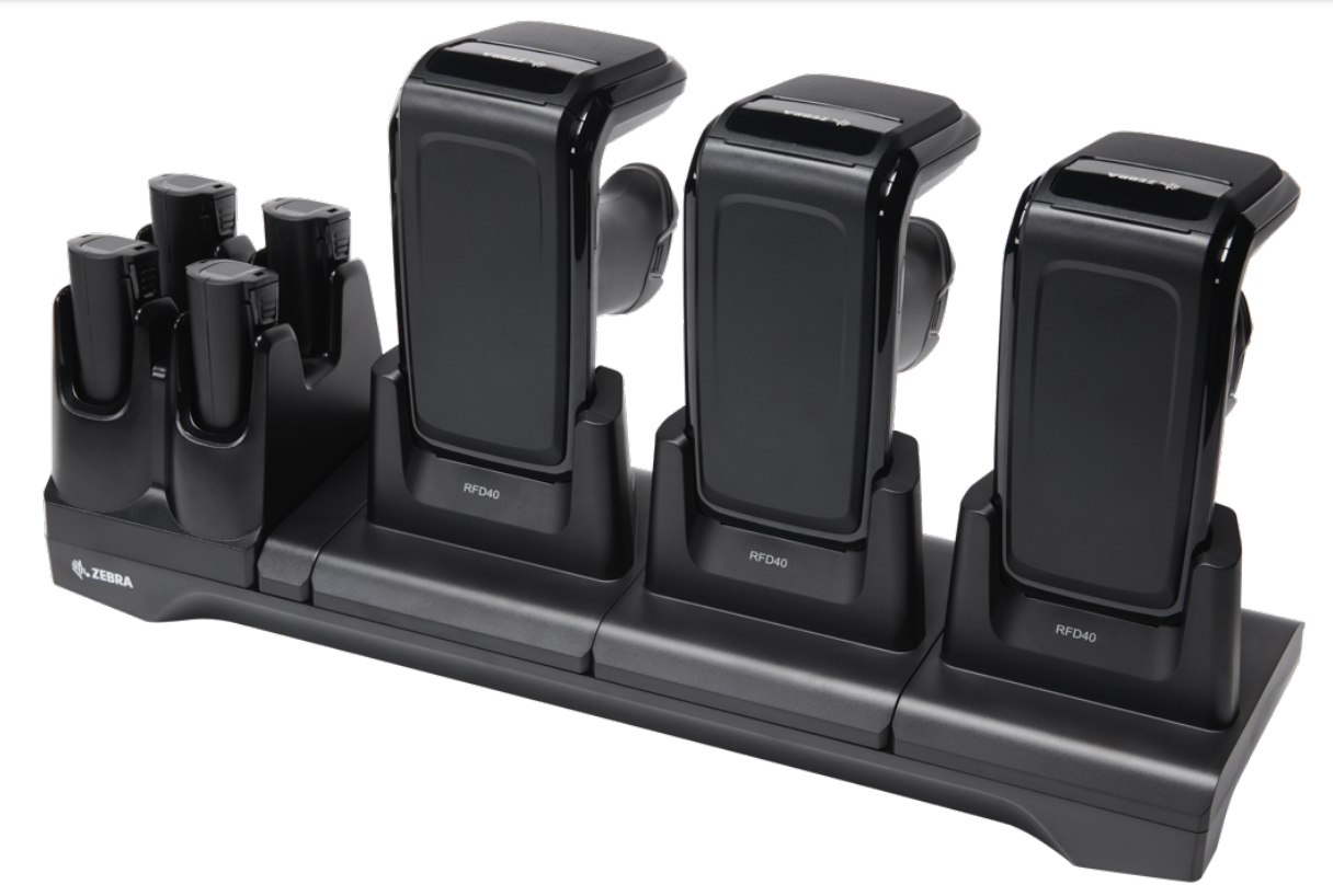 ZEBRA RFD40/RFD90 3 DEVICE SLOTS/4 TOASTER SL — ZEBRA
