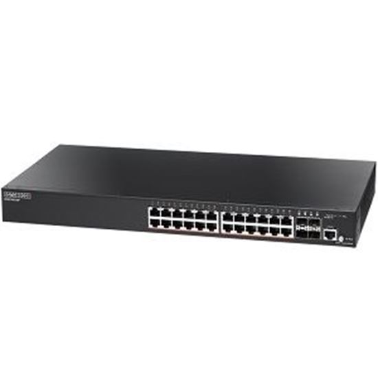 EDGECORE 24 Port Gigabit PoE+ Web Smart Pro Switch. — Edgecore