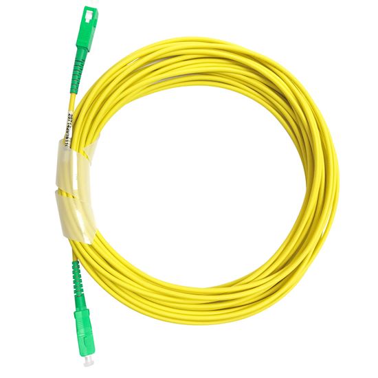 DYNAMIX 75M SCA/SCA G657A1 Armoured Fibre Lead (Simplex, Singlemode) — Dynamix