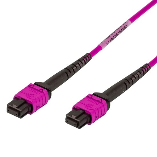 DYNAMIX 100M OM4 MPO ELITE Trunk Multimode Fibre Cable. POLARITY A — Dynamix