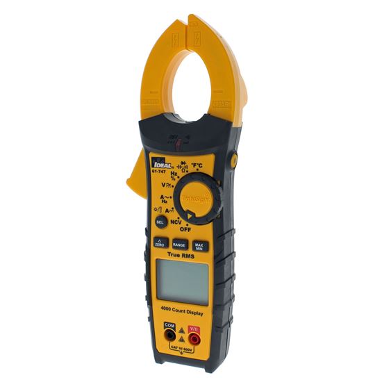 IDEAL INDUSTRIES 400A AC/DC TRMS TightSight Clamp Meter. CAT III — Ideal Industries
