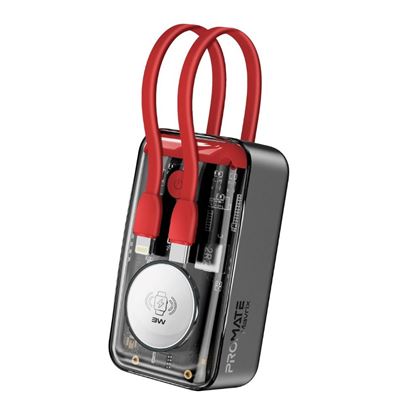 10000mAh 4-in-1 Smartphone & Apple Watch Charging Dual USB-C & Lightning Cable — Dynamix