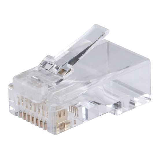 DYNAMIX Cat6/6A UTP RJ45 plug for Solid and Stranded Cable (100 piece — Dynamix