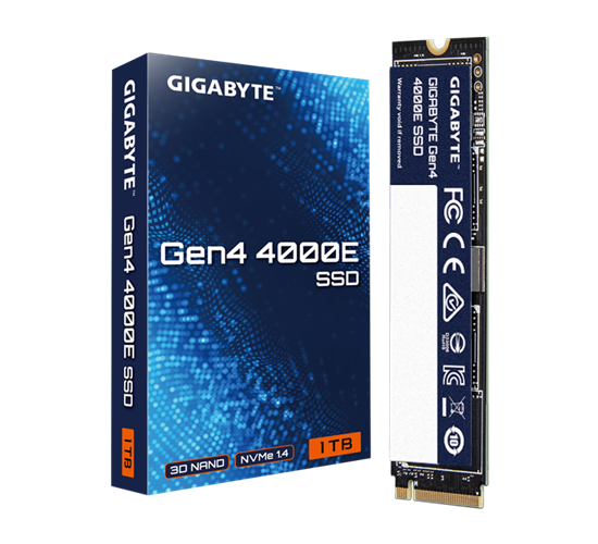 Gigabyte Gen4 4000E M.2 1TB SSD — Gigabyte
