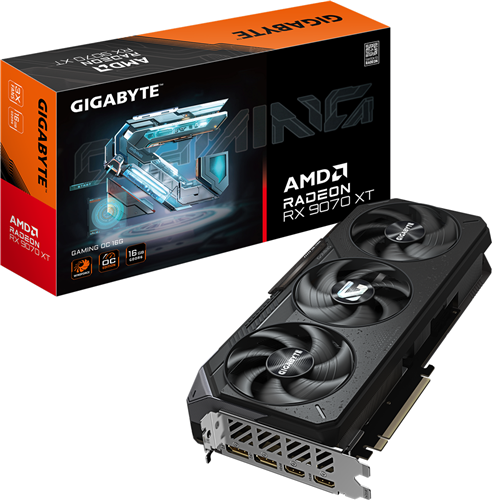 Gigabyte GV-R9070 Gaming OC-16GD 16GB PCIE Graphics Card — Gigabyte