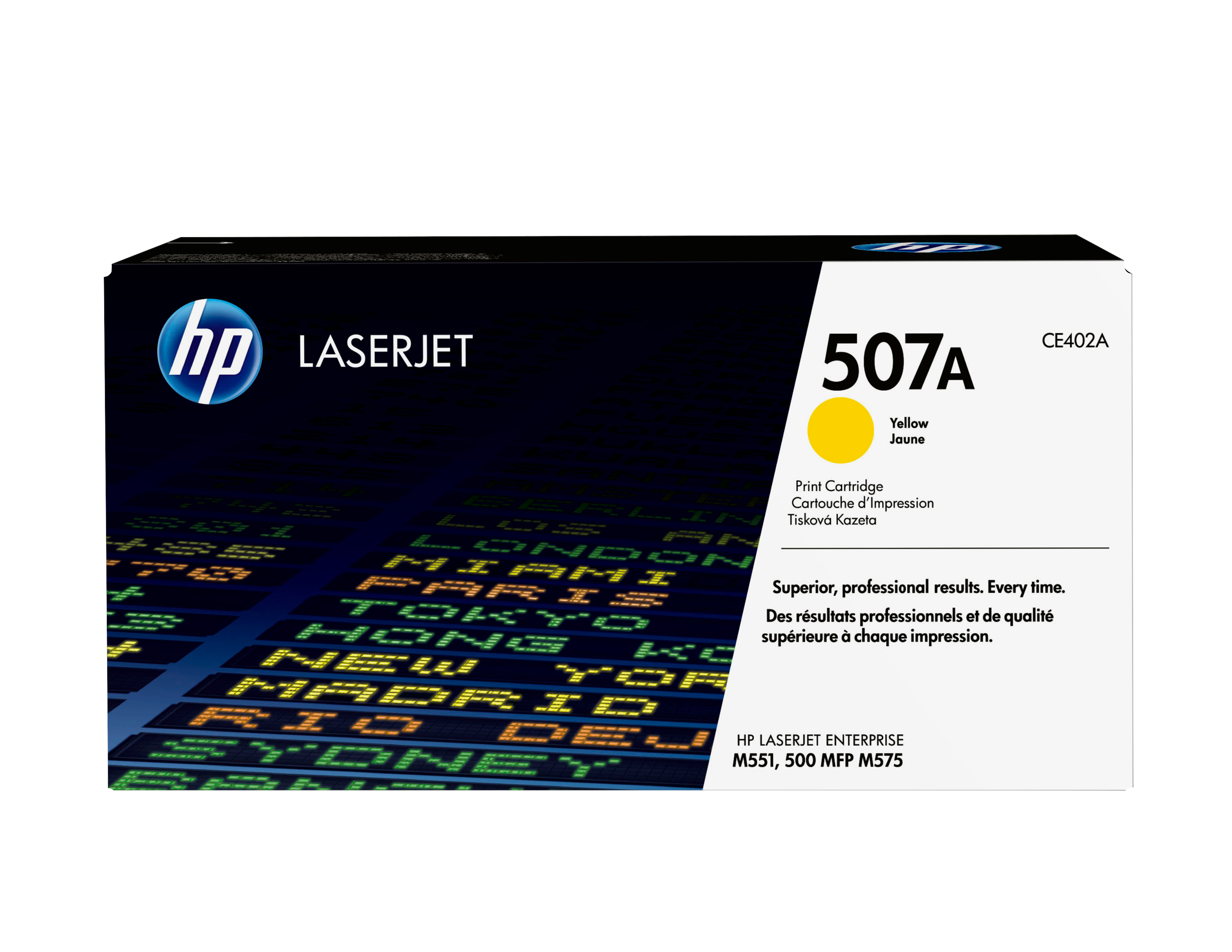 HP 507A Yellow Toner — HP