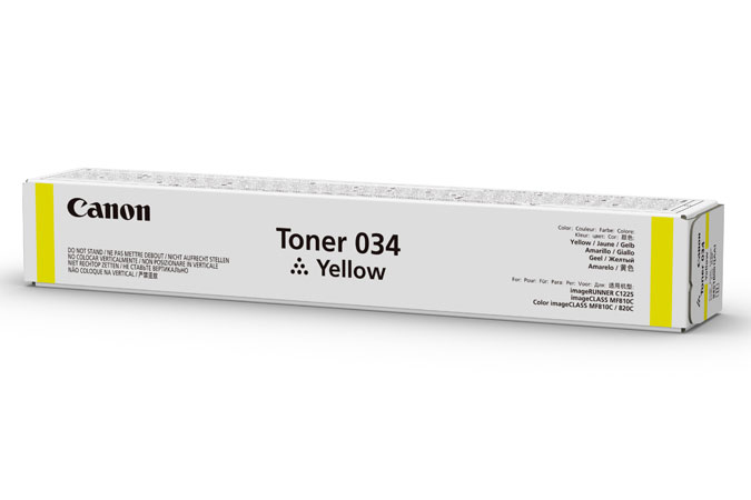 Canon CART034 Yellow Toner — Canon