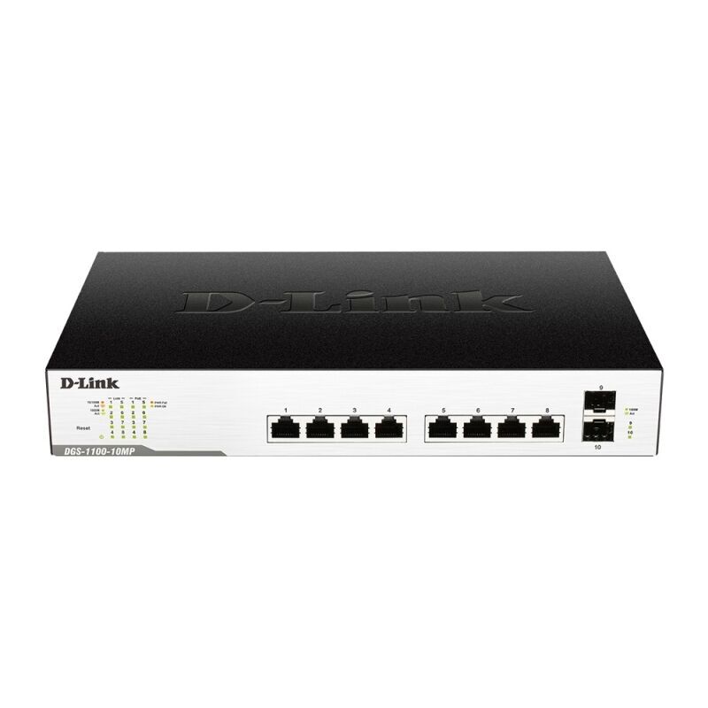 D-Link 10 Port PoE Switch — D-Link
