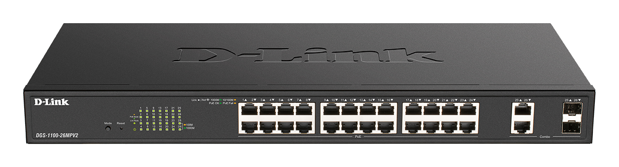 D-LINK DGS-1100-26MPV2 Switch — D-Link