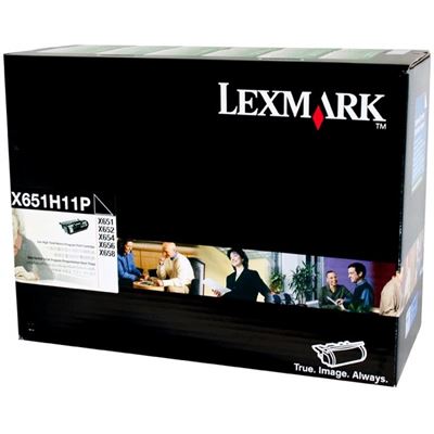 Lexm X651H11P HY Prebate Cart — Lexmark
